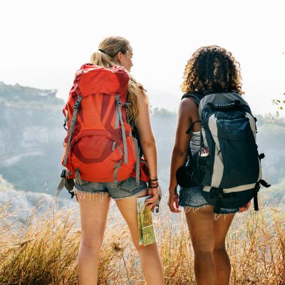 women in sober living adventure hiking recovery